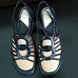 Mooties Tootsies Women's Stretch Sandals SZ 6.5 M